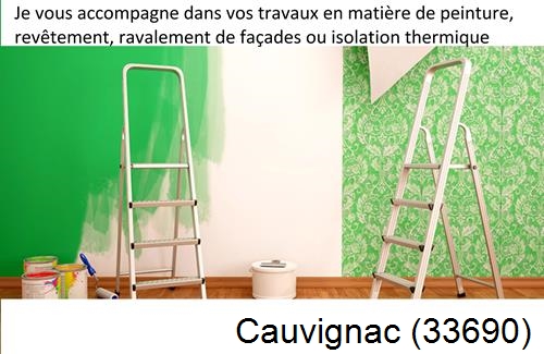 Peintre sols à Cauvignac-33690